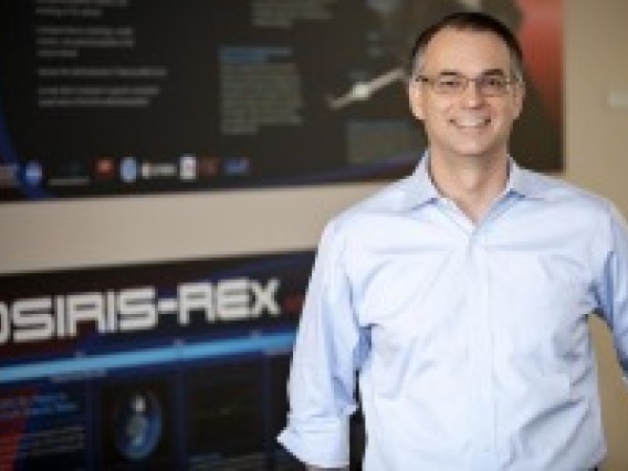 The UA's Dante Lauretta first began work with his mentor, the late Michael Drake, on the OSIRIS-REx mission in 2004.(Photo: John de Dios/UANews)