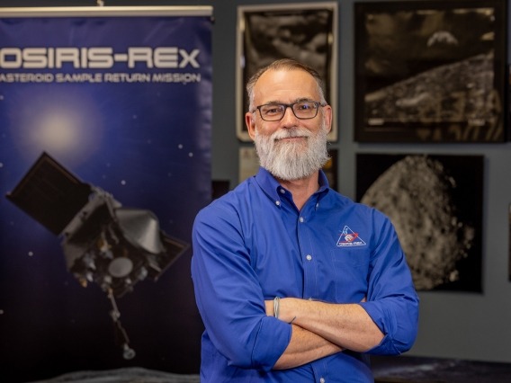 OSIRIS-REx mission principal investigator Dante Lauretta.
